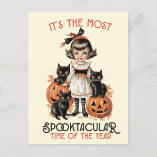 "It's the most spooktacular time of the year"  Postcard
