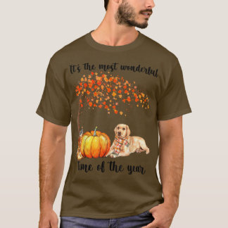 Its The Most Wonderful Autumn Time Labrador Retrie T-Shirt
