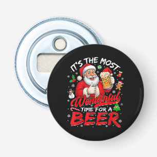 Its The Most Wonderful Time for A Beer Christmas Bottle Opener