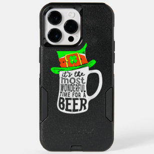Its The Most Wonderful Time For A Beer Hat StPatri OtterBox iPhone 14 Pro Max Case