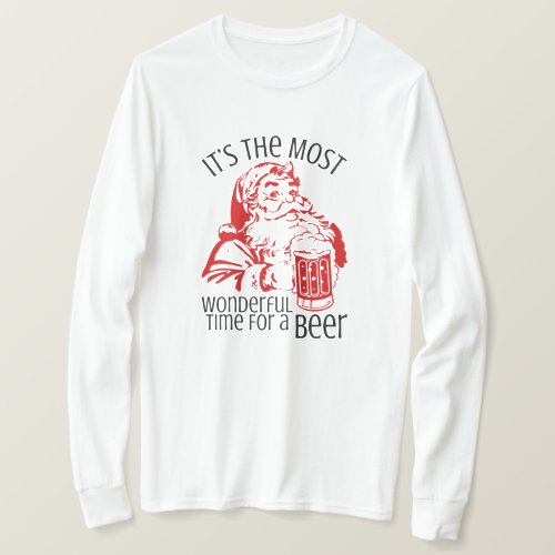 Its the Most Wonderful Time for a Beer T_Shirt