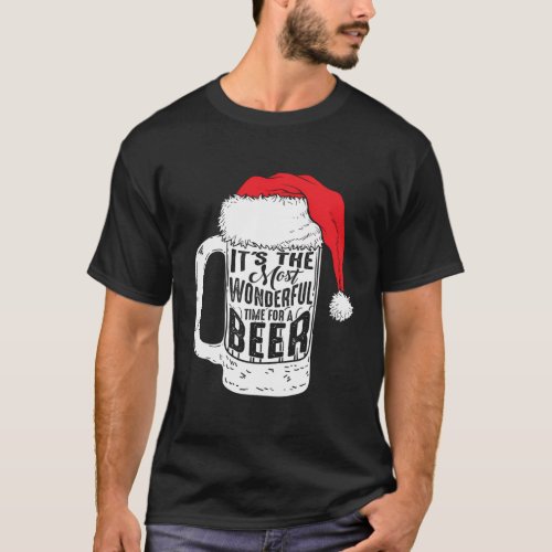 ItS The Most Wonderful Time For A Beer T_Shirt