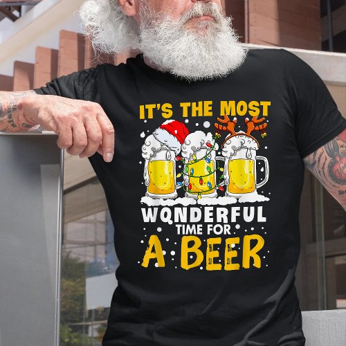 Its The Most Wonderful Time For A Beer T_Shirt