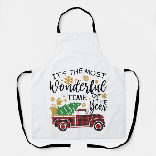 Its The Most Wonderful Time Of The Year Apron