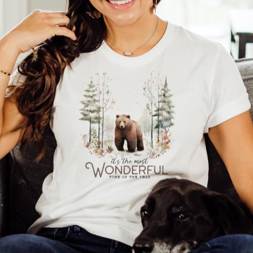 Its the Most Wonderful Time of the Year Bear T_Shirt