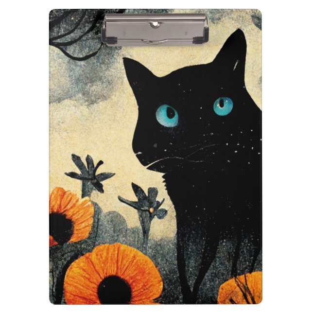 Its the most wonderful time of the year black cat clipboard (Front)