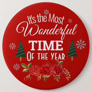 It's The Most Wonderful Time of the Year Button