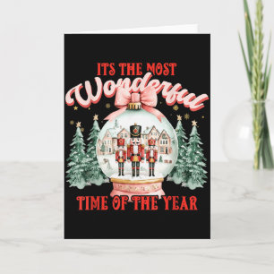 Its The Most Wonderful Time Of The Year Christmas Card