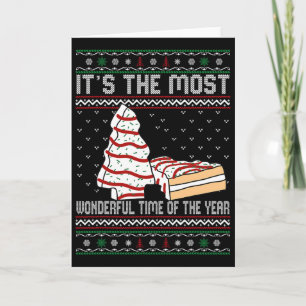 Its The Most Wonderful Time Of The Year Christmas  Card