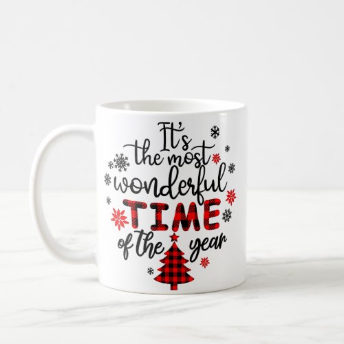 Its The Most Wonderful Time Of The Year Christmas Coffee Mug