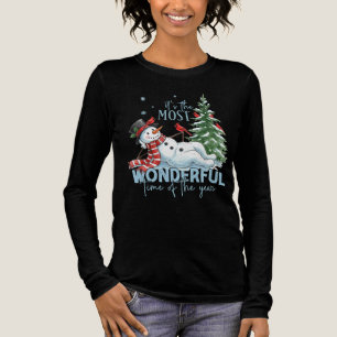 It's The Most Wonderful Time Of The Year Christmas Tri-Blend Shirt