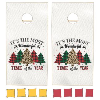 It's The Most Wonderful Time Of The Year Cornhole 