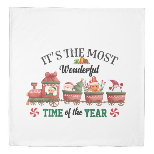 Its The Most Wonderful Time Of The Year Duvet Cover