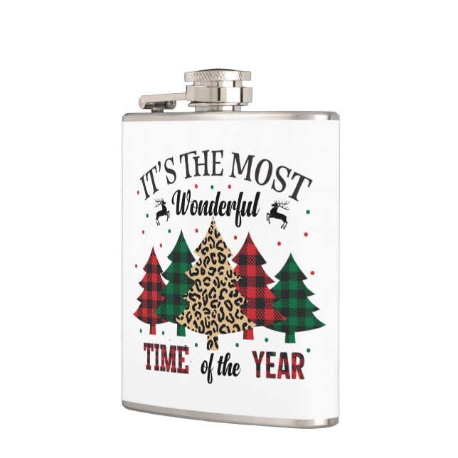 It's The Most Wonderful Time Of The Year Flask (Left)