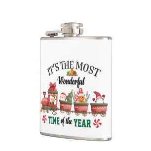 It's The Most Wonderful Time Of The Year Flask