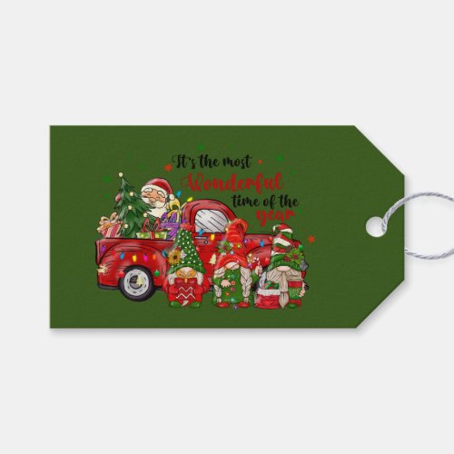 Its the Most Wonderful Time of the Year Gift Tags