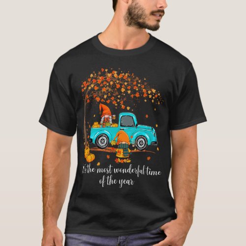 Its The Most Wonderful Time Of The Year Gnomes Aut T_Shirt