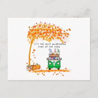 It's The Most Wonderful Time Of The Year Gnomes Postcard