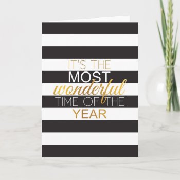 It's The Most Wonderful Time Of The Year. Holiday Card by Jmariegarza at Zazzle