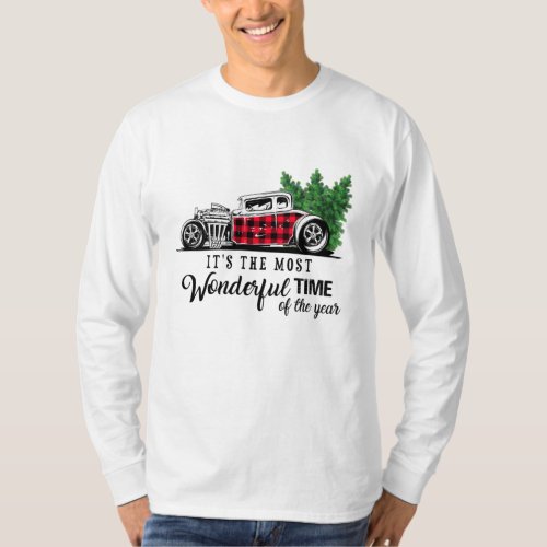 Its The Most Wonderful Time of The Year Hot Rod T_Shirt