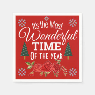 It's The Most Wonderful Time of the Year Napkins