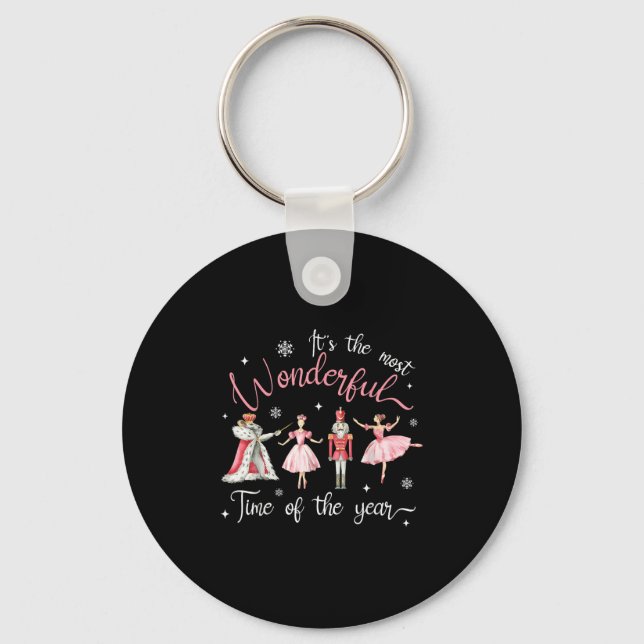 It's The Most Wonderful Time Of The Year Nutcracke Keychain (Front)