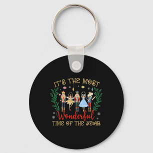 Its The Most Wonderful Time Of The Year Nutcracker Keychain