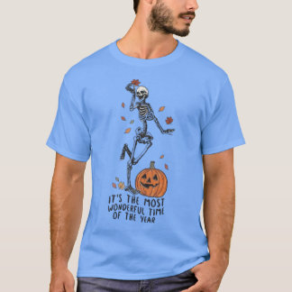 Its the most wonderful time of the year Skeleton T-Shirt