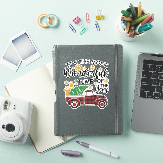 It's The Most Wonderful Time Of The Year Sticker (iPad Cover)
