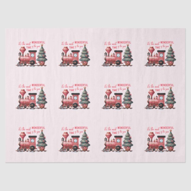 It's The Most Wonderful Time of the Year Tissue Paper (Front)