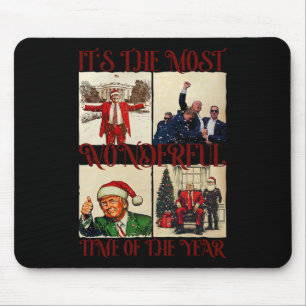 It's The Most Wonderful Time Of The Year Trump Ele Mouse Pad