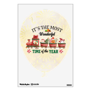 It's The Most Wonderful Time Of The Year Wall Decal