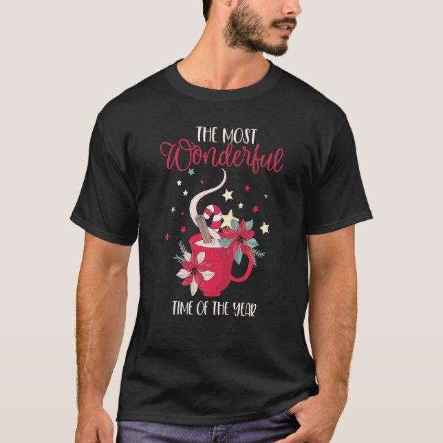 Its The Most Wonderful Time The Year  Christmas T-Shirt (Front)