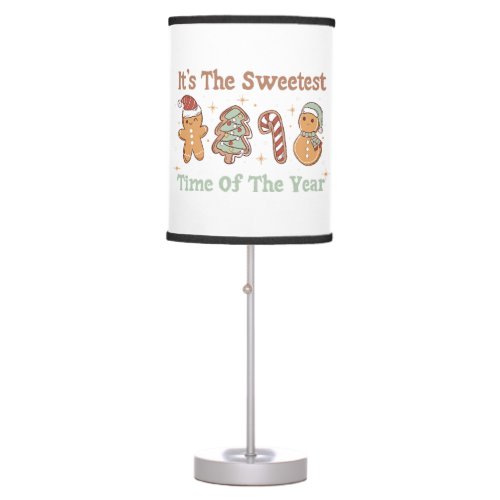 Its The Sweetest Time Of The Year Cute Funny Xmas Table Lamp