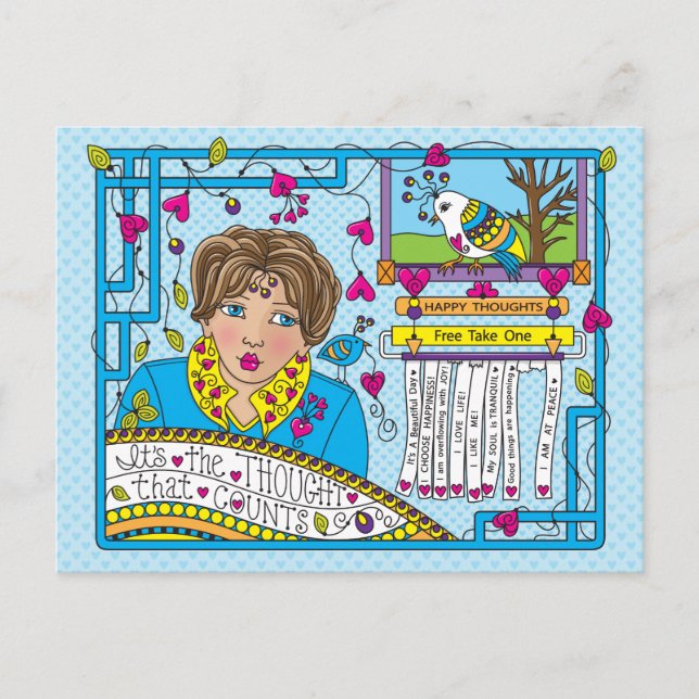 It's The Thought That Counts_ Postcard (Front)