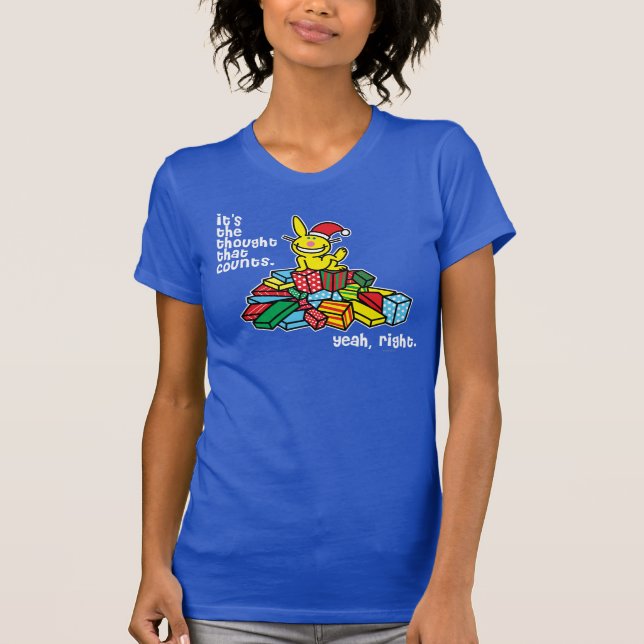 It's The Thought That Counts T-Shirt (Front)