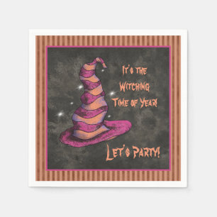 It's the Witching Time Of Year Halloween Napkins