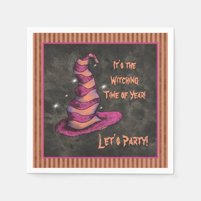 It's the Witching Time Of Year Halloween Napkins (Front)