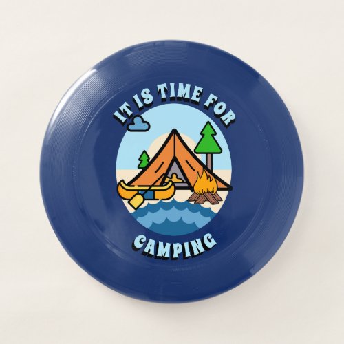 Its Time for Camping Wham_O Frisbee