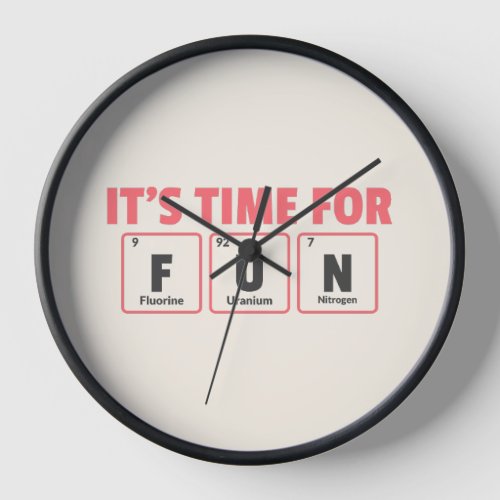 Its Time for Fun Clock