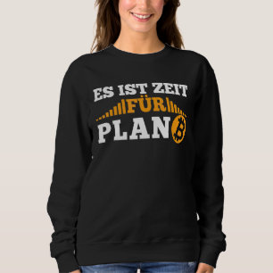 It's Time For Plan B Krypto Cryptocurrency Btc Bit Sweatshirt