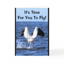 It's Time For You To Fly! Graduation Card