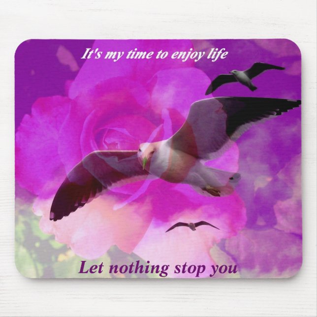 It's Time_Mousepad Mouse Pad (Front)