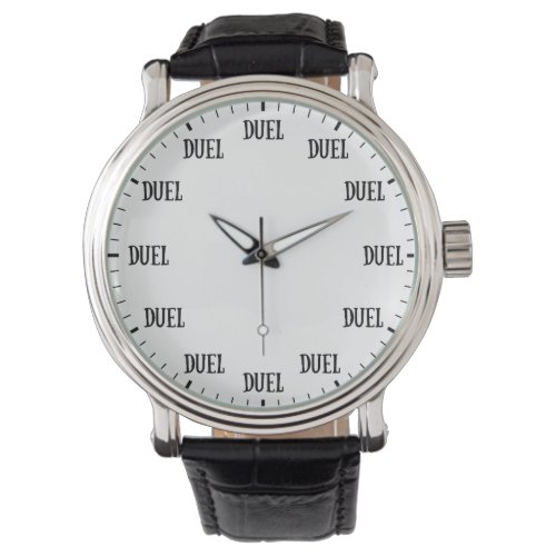 Its Time to Duel Clock _ Funny Dueling Hour Clock Watch