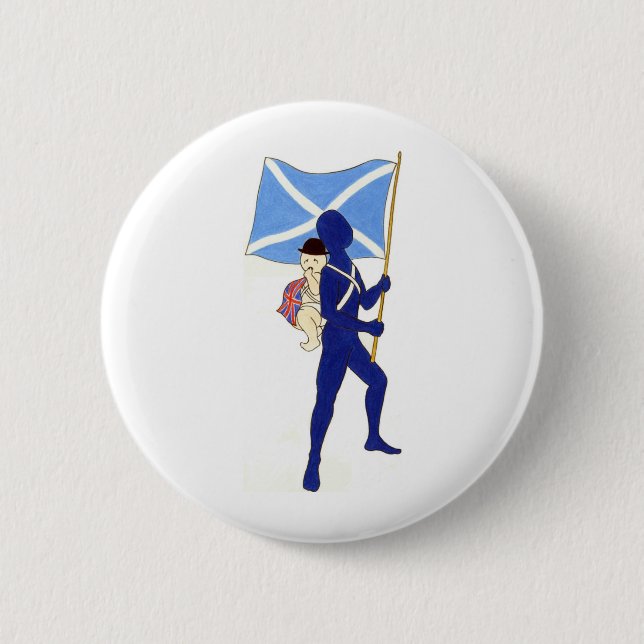It's Time (to lay that burden down) Independence X Pinback Button (Front)