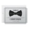 It's Time To Suit Up Groomsman Card - Black Tie
