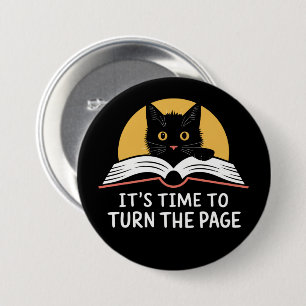 It's Time To Turn The Page Kamala Harris Politic Button