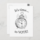 It's time… to VOTE! Postcard (Front/Back)
