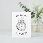 It's time… to VOTE! Postcard (Standing Front)