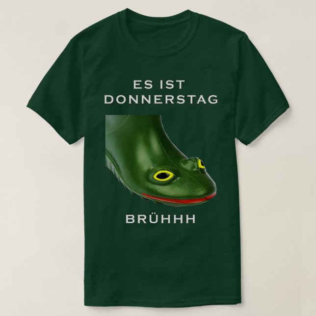 Its Tonnerday Brow Memes Internet Funny Tortoise  T-Shirt (Design Front)